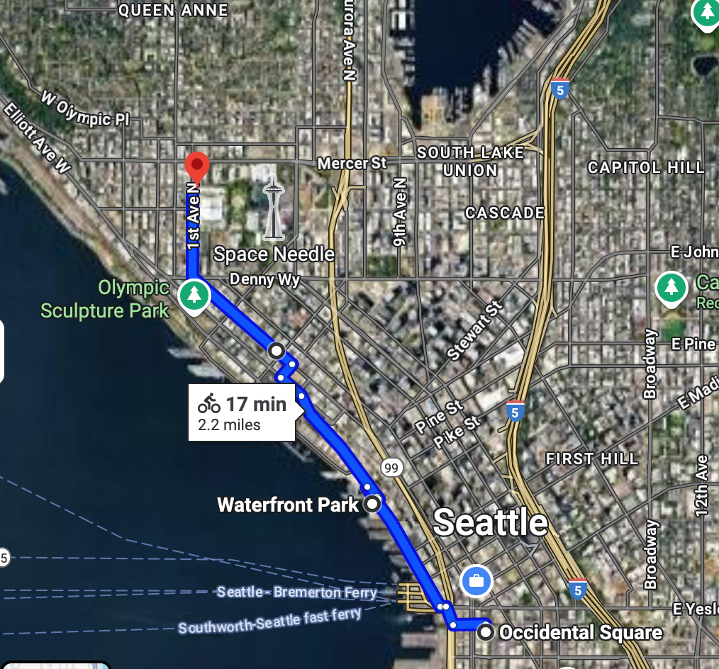 Occidental Square to KEXP